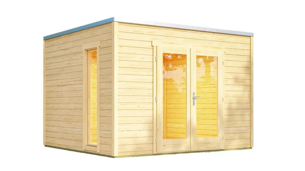 Luxusní dřevěný zahradní domek P 285 (3x3m) Weka