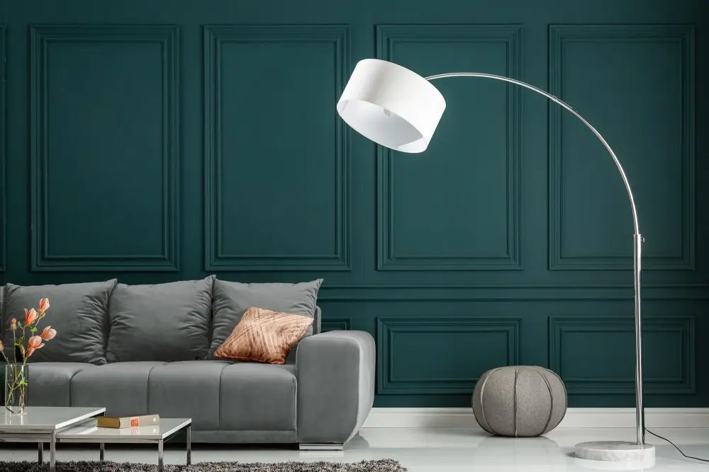 Stojací lampa THIMBU Dekorhome