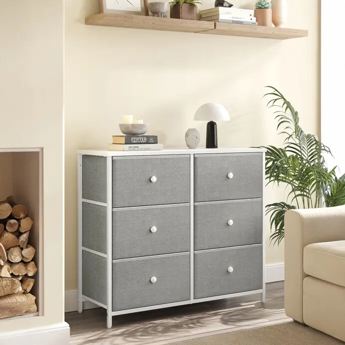 Komoda E1032 GREY, 80 cm, L