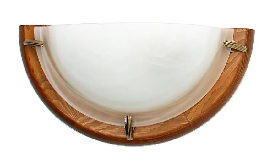 Stropní svítidlo plafond 1/2 1X60W dub DUNA