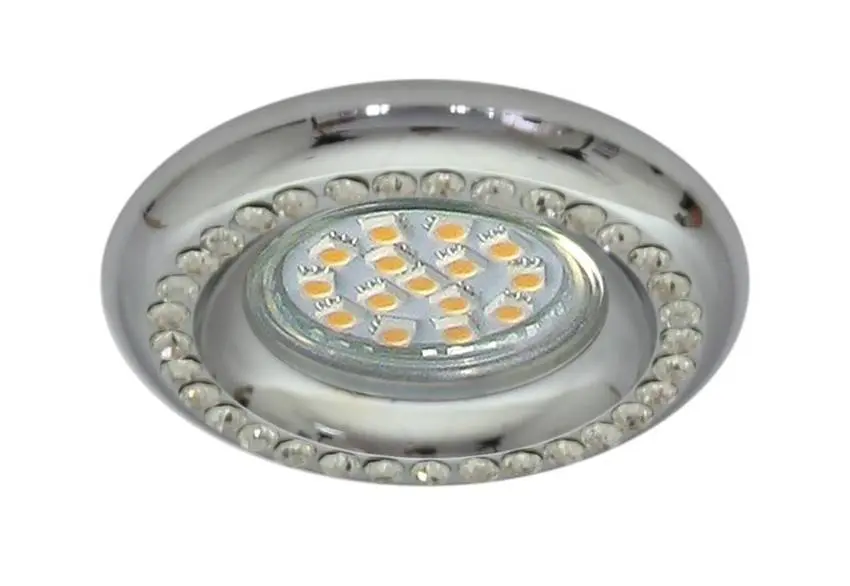 Stropní svítidlo Soc-03 Ch Gu10 50W 230V Stropní svítidlo pevné kulaté lité