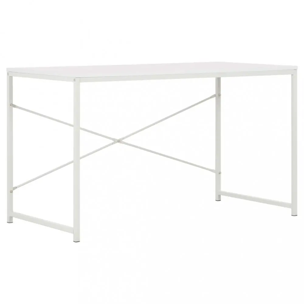Psací stůl 120x60 cm dřevotříska / ocel Dekorhome