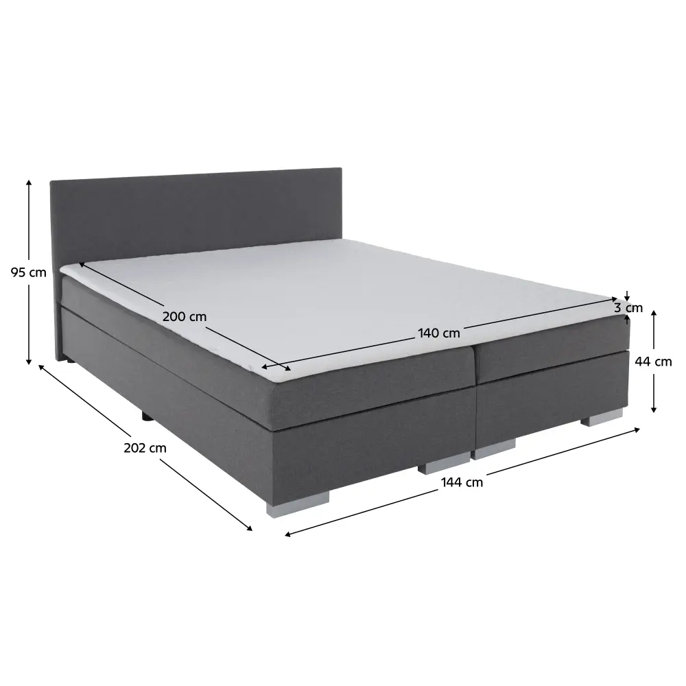 Boxspringová postel ADRIANA 4 Tempo Kondela