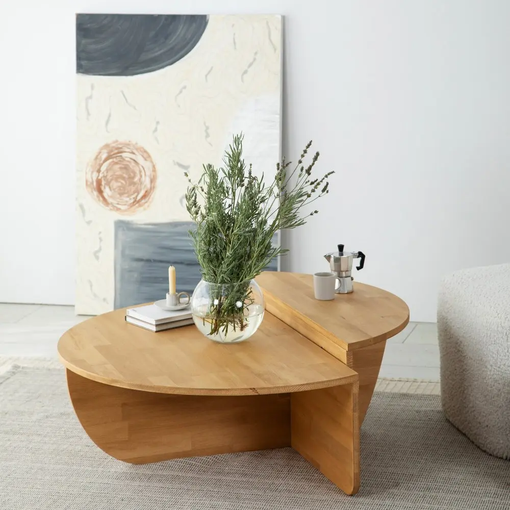 Sada konferenčních stolků Podium Wood - Oak