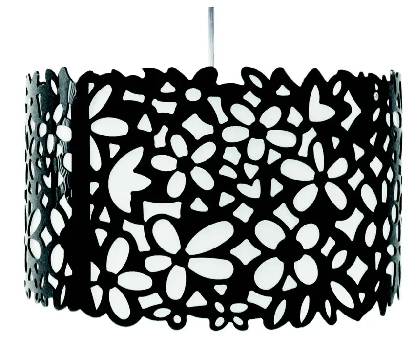 Stropní závěsná lampa 3xE14 černá SIMONA