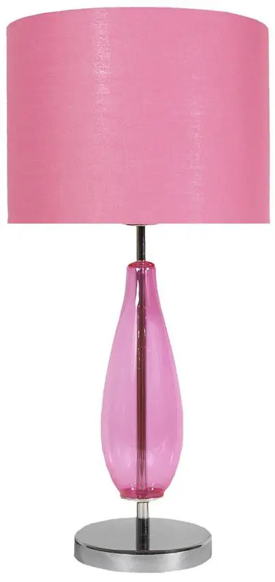 Marrone růžová kancelářská stolní lampa