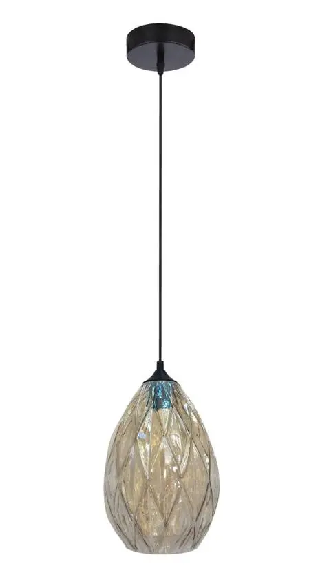 Stropní závěsná lampa gran e27 zlatá