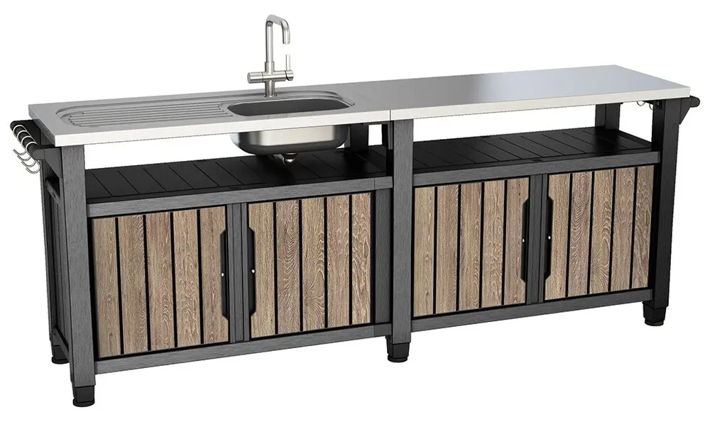 KETER Stůl UNION COOK 415l | Ashwood