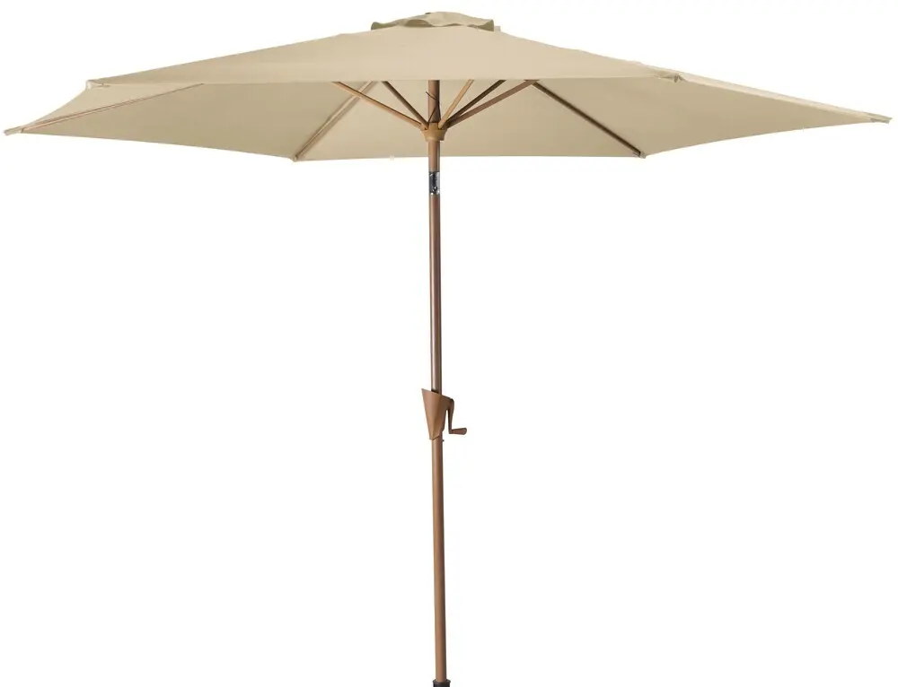 Naklápěcí slunečník WOOD ø 300 cm Rojaplast