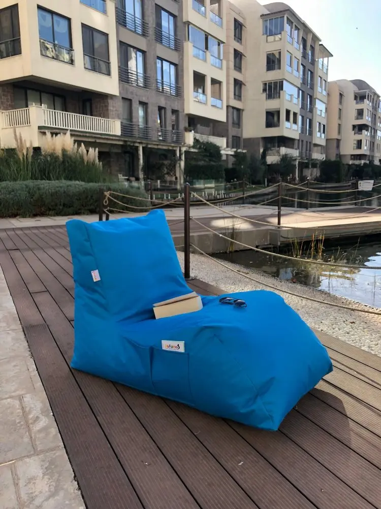 Sedací vak Daybed, světle modrá