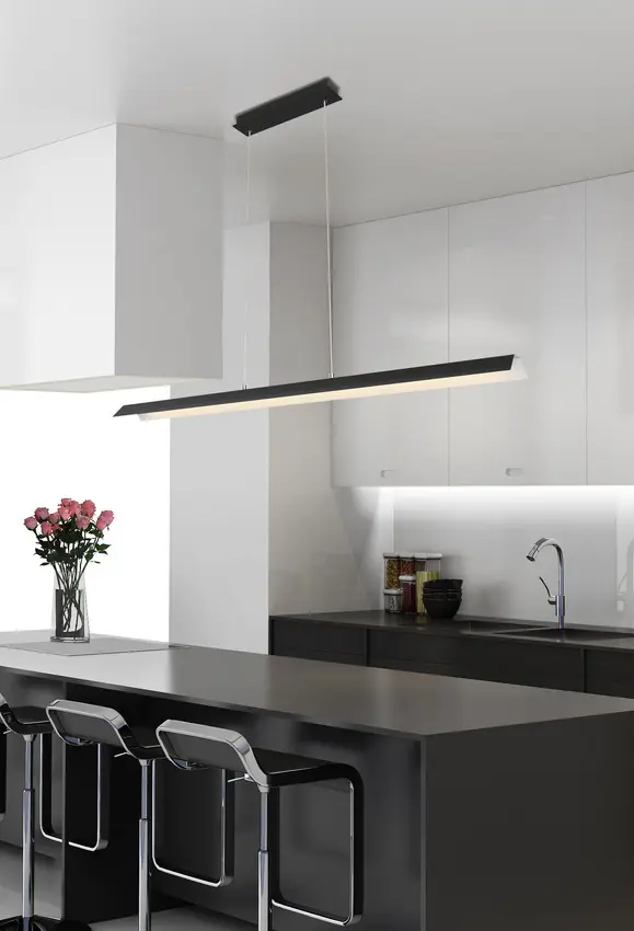 apeti kalamos led black 4000k závěsné stropní svítidlo
