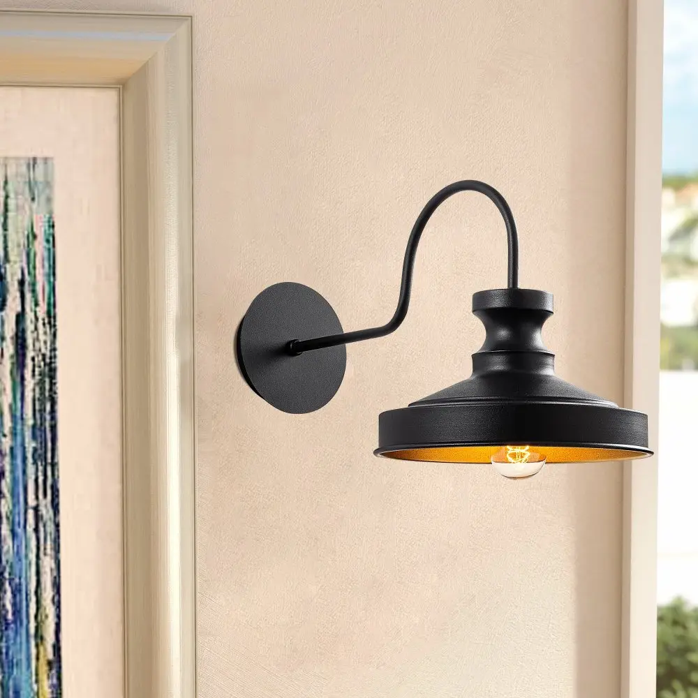 Nástěnná lampa Berceste - 182BLACK-A