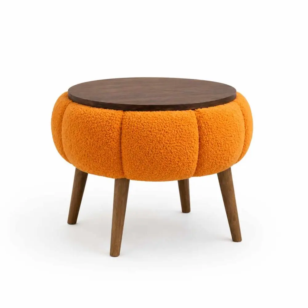 Hanah Home Odkládací stolek PAPATYA oranžová