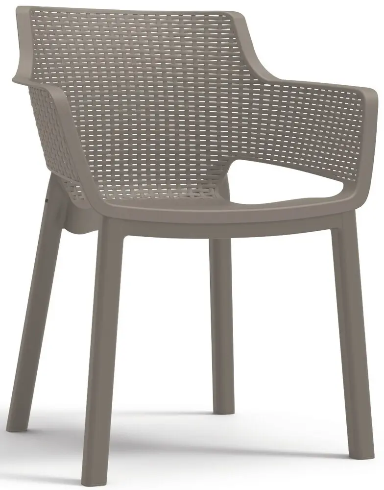 KETER Zahradní židle EVELINA | cappuccino