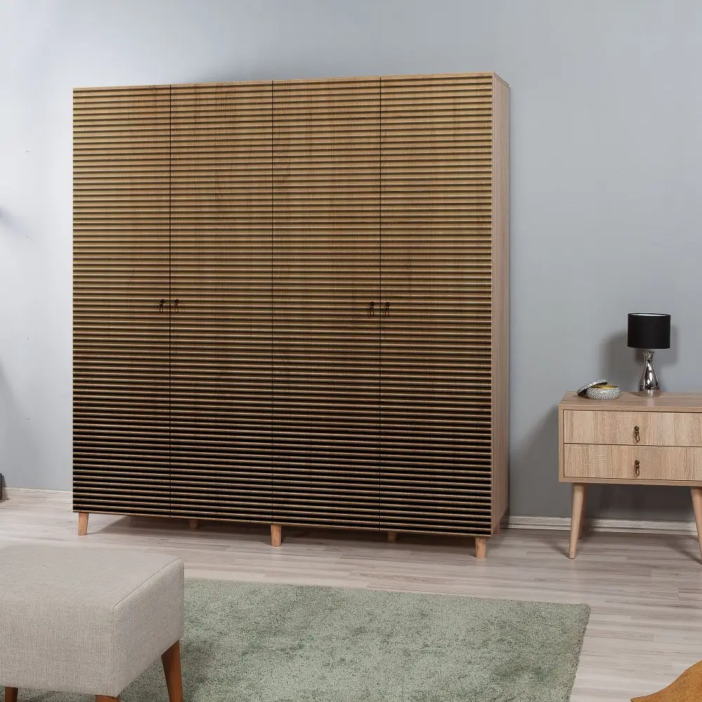 Kalune Design Šatní skříň Imaj 180 cm dub sonoma