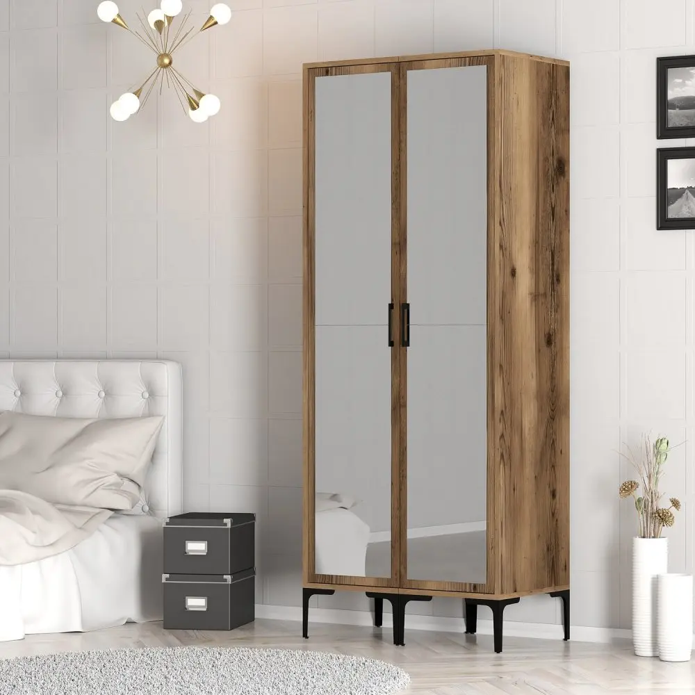 Šatní skříň Kumsal RR - Walnut