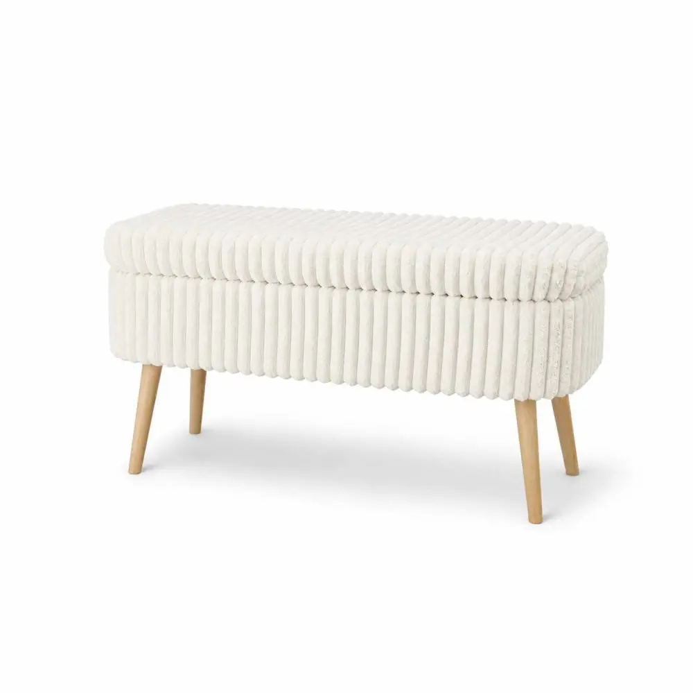ASIR Taburet OSLO LINEN krémová