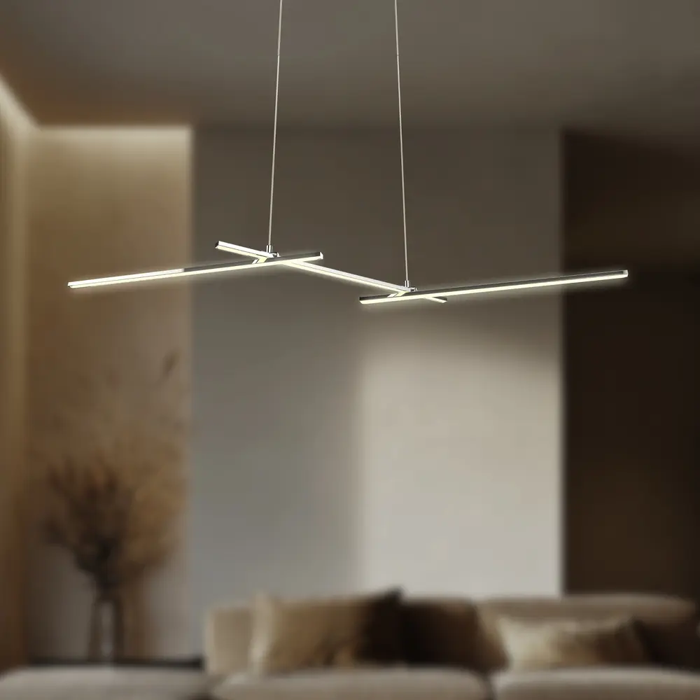Závěsné svítidlo APETI THASOS LED 23W 103cm chrom