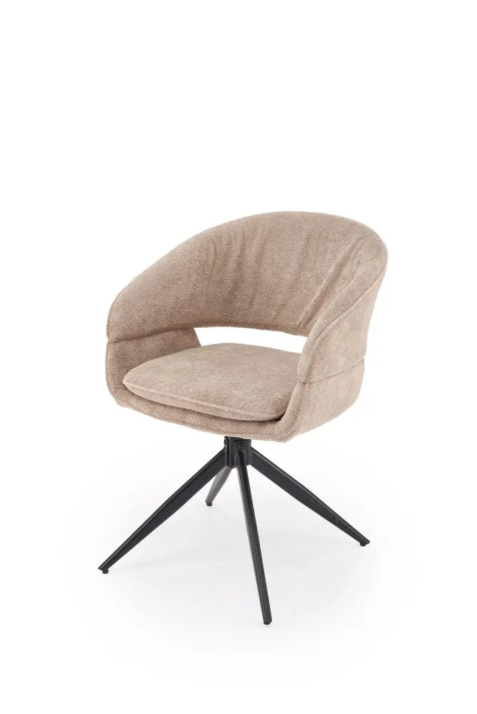 Halmar Otočná jídelní židle K602 – cappuccino