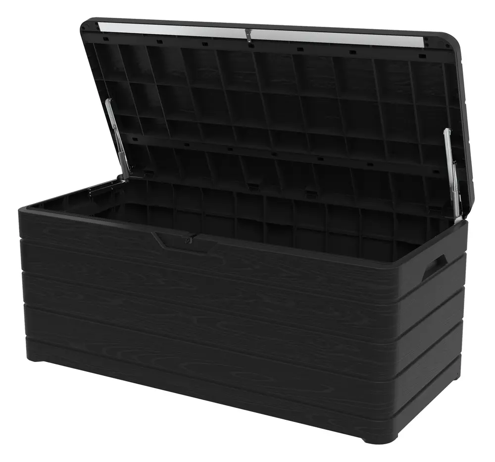 TOOMAX Zahradní plastový úložný box DOLOMITI 640 L - grafit