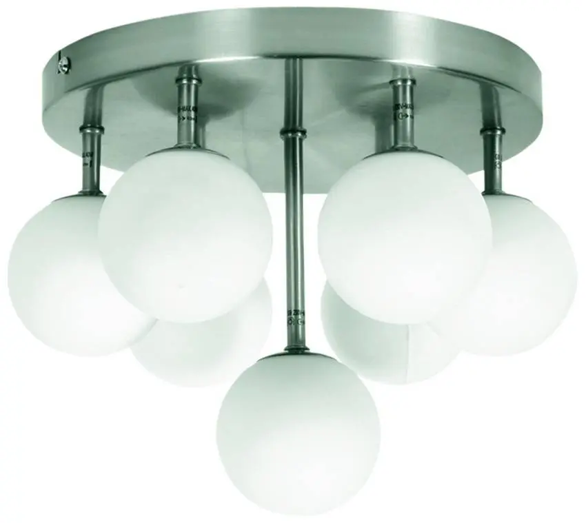 Stropní svítidlo etude plafond 230v matný nikl