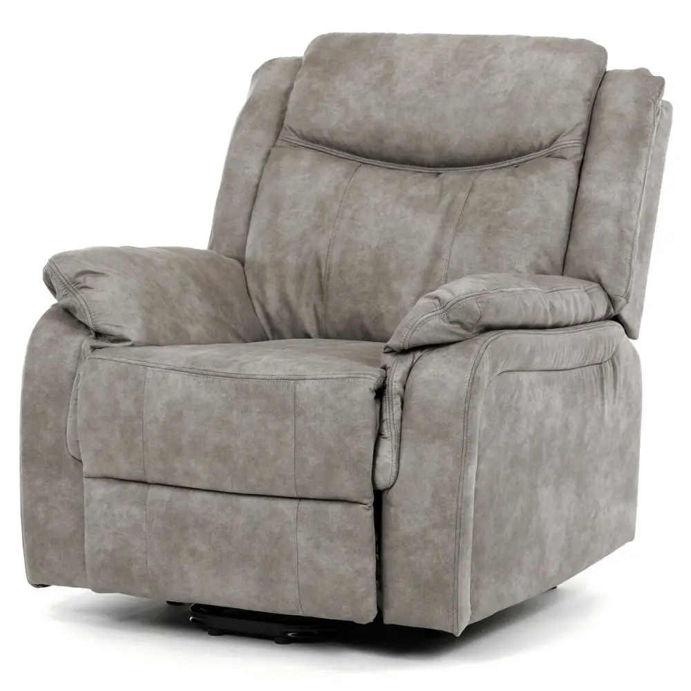 Polohovací křeslo šedé, elektrické TV-Q8668 GREY3