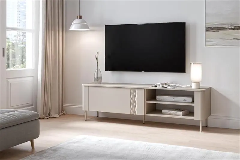 HALMAR TV stolek Tirante I 160 cm kašmírový
