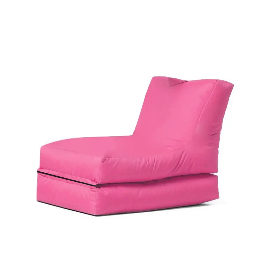Hanah Home Zahradní sedací vak Siesta Sofa 55/40 cm/ 180/40 cm růžový