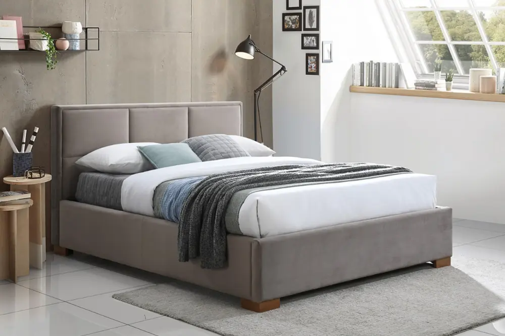 Postel s úložným prostorem MAISON VELVET 160 Signal