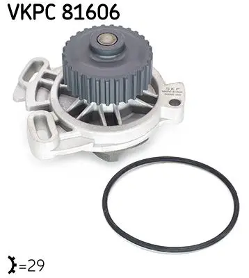 Vodní čerpadlo, chlazení motoru SKF VKPC 81606