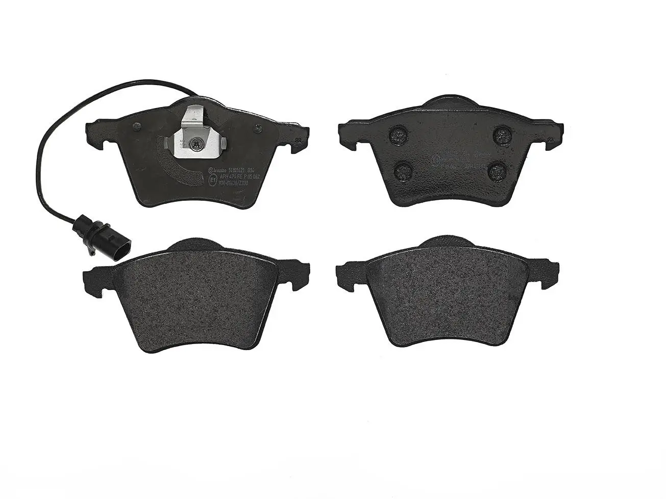 Sada brzdových destiček, kotoučová brzda BREMBO P 85 062