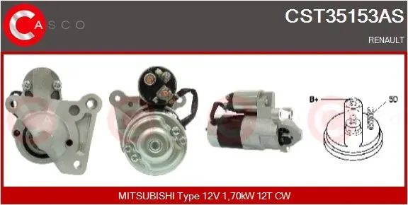 Startér CASCO CST35153AS
