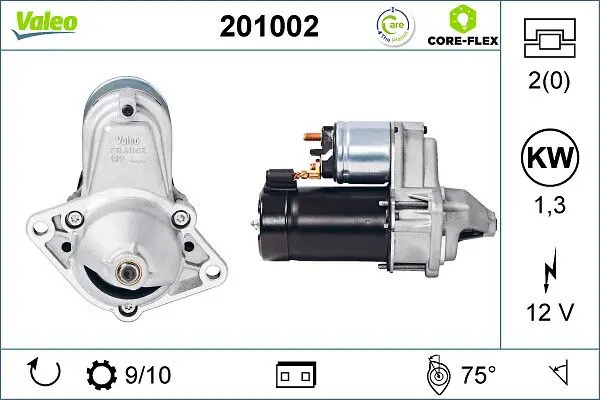 Startér VALEO 201002