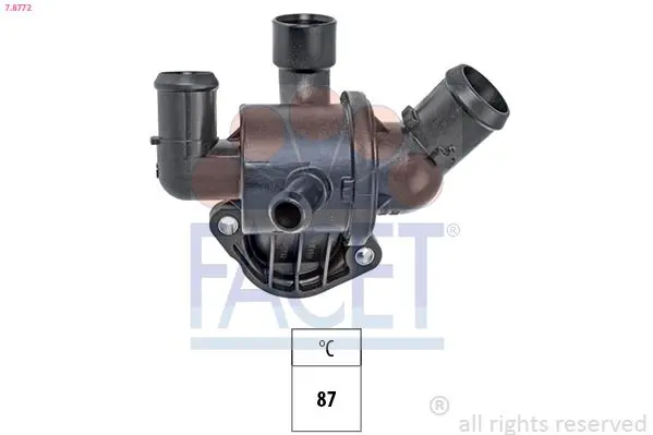 Termostat, chladivo FACET 7.8772