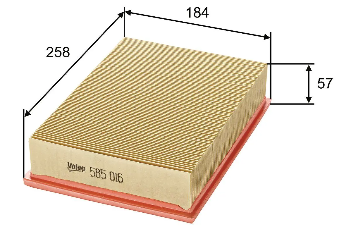 Vzduchový filtr VALEO 585016