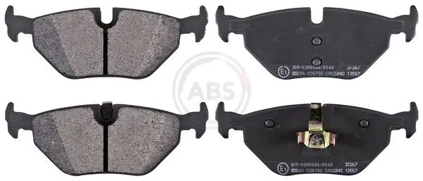 Sada brzdových destiček, kotoučová brzda A.B.S. 37267