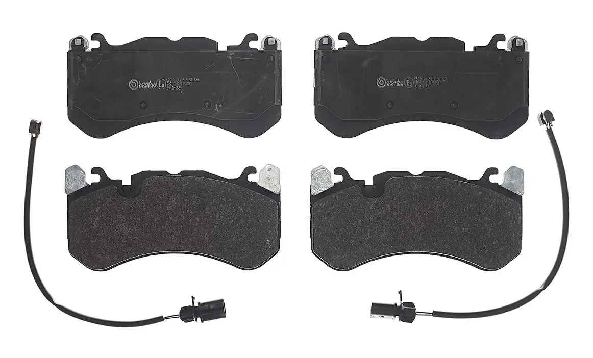 BREMBO Sada brzdových destiček, kotoučová brzda P50127