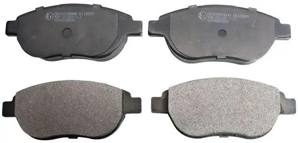 Sada brzdových destiček, kotoučová brzda DENCKERMANN B110599
