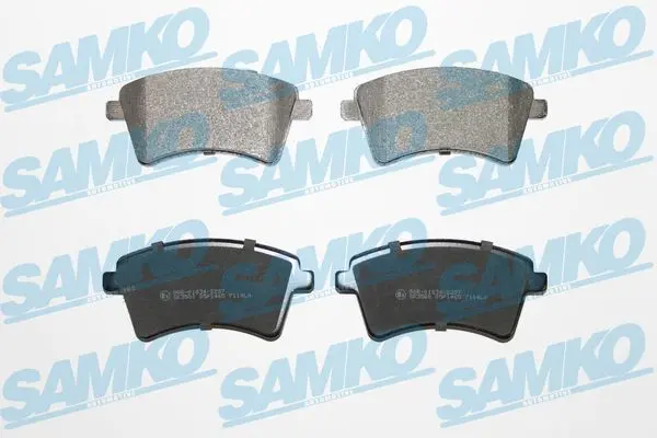 Sada brzdových destiček, kotoučová brzda SAMKO 5SP1465