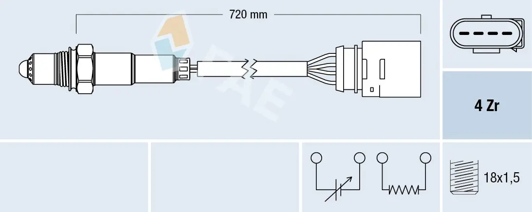 FAE Lambda sonda 77139