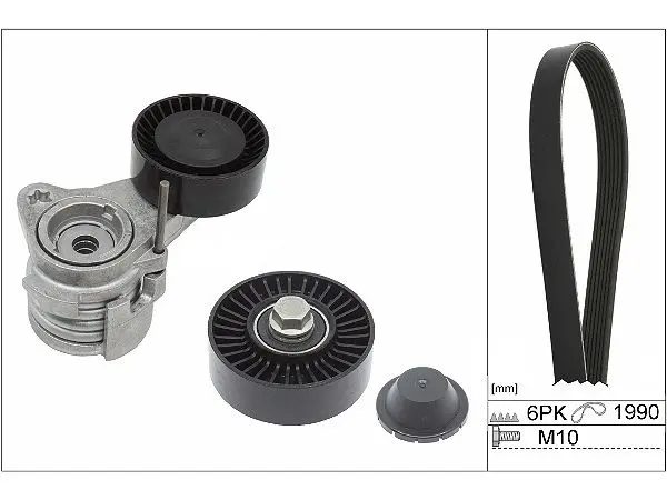 Sada žebrovaných klínových řemenů Schaeffler INA 529 0043 10