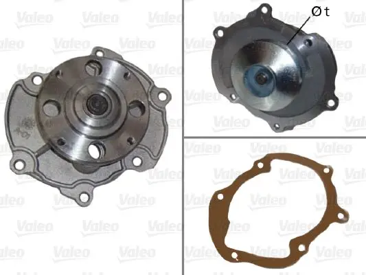 Vodní čerpadlo, chlazení motoru VALEO 506866