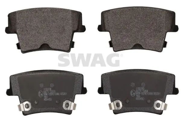 Sada brzdových destiček, kotoučová brzda SWAG 72 11 6109