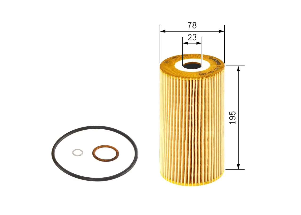 BOSCH Olejový filtr 1457429646