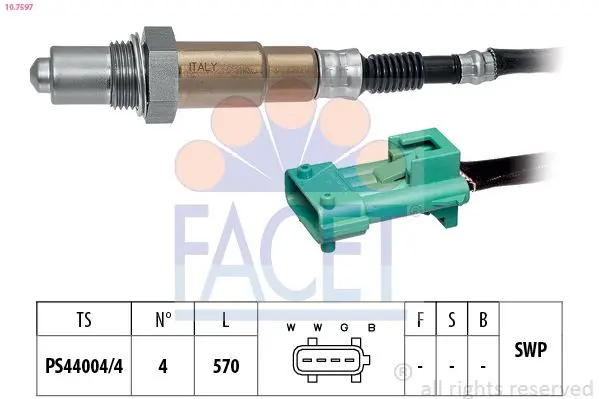 Lambda sonda FACET 10.7597