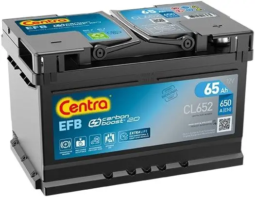 startovací baterie CENTRA CL652