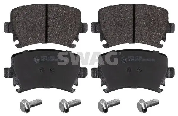Sada brzdových destiček, kotoučová brzda SWAG 30 91 6540