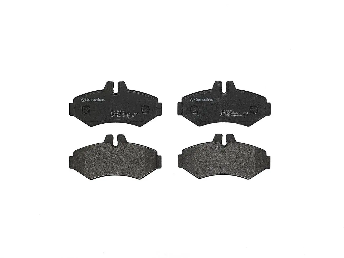 Sada brzdových destiček, kotoučová brzda BREMBO P 50 020