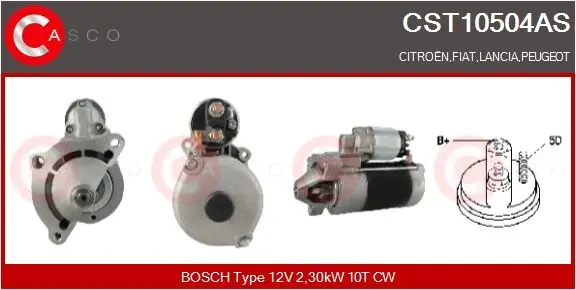 Startér CASCO CST10504AS