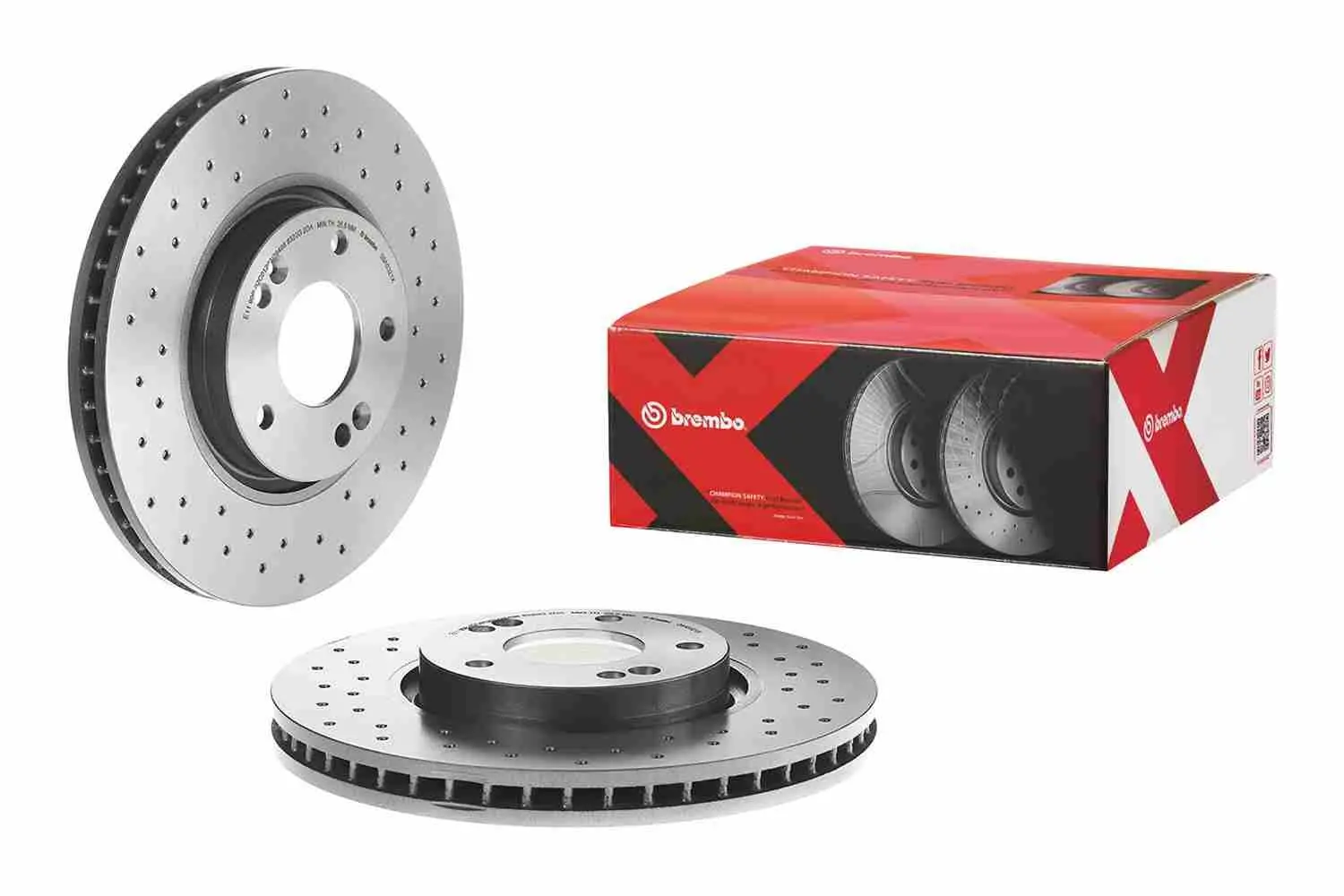 BREMBO Brzdový kotouč 09A5321X